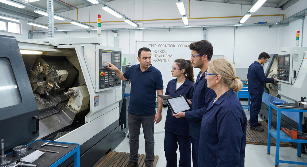 CNC Makine Operatörlüğü (Temel)